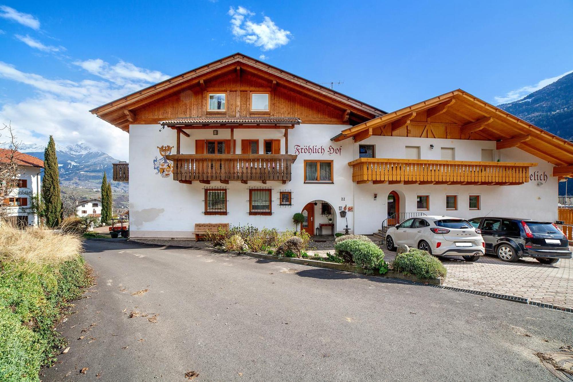 Froehlichhof Wohnung Apfelbluete Lagundo Zewnętrze zdjęcie